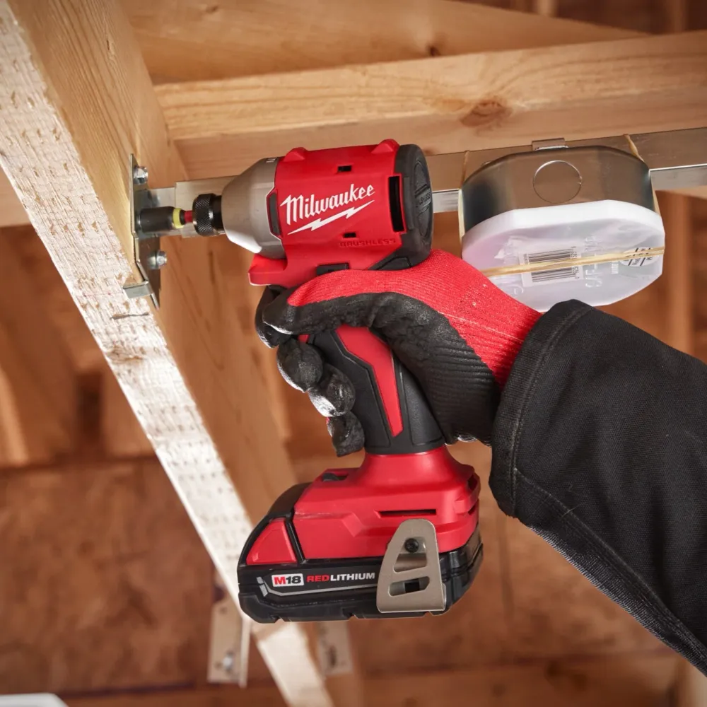 Milwaukee M18 BLIDR-0X visseuse à chocs Hex 1/4˝ sans balais (3 modes)