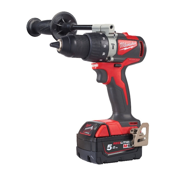Perceuse-visseuse sans fil 18V - 2 batteries de 5Ah 82 nm BLPD2502X - MILWAUKEE