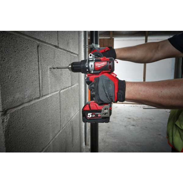 Perceuse-visseuse sans fil 18V - 2 batteries de 5Ah 82 nm BLPD2502X - MILWAUKEE