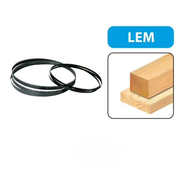 Lame scie à ruban Leman 2215 mm bois
