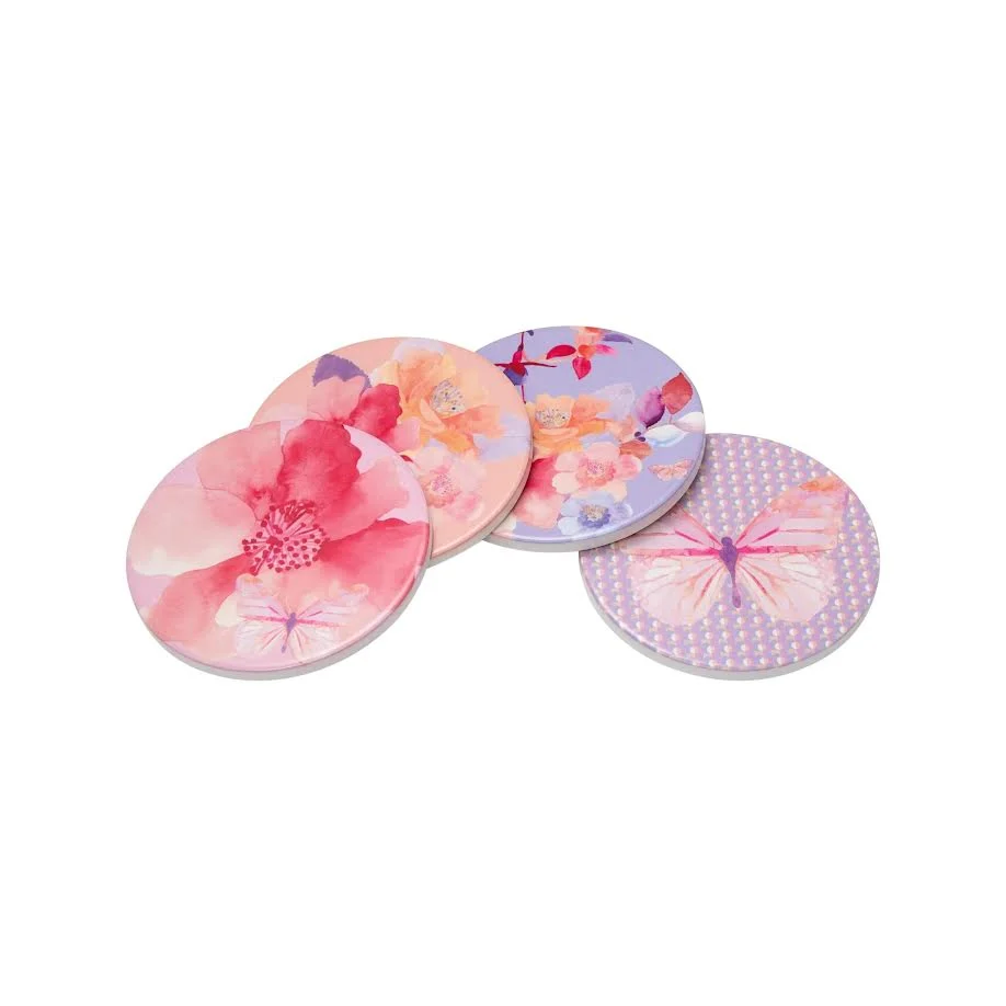 Maxwell & Williams 10cm 4 Piece Camilla Coaster Assorted - Hauteur réglable