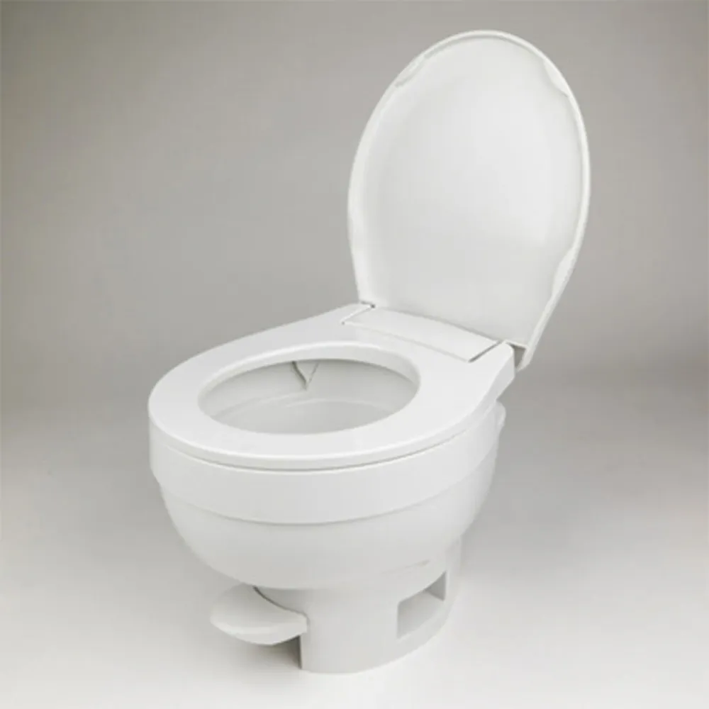 Raccord WC Thetford Aqua Magic VI Low Permanent Weiß Campingtoilette Einbautoilette Wohnwagen, Wohnmobil