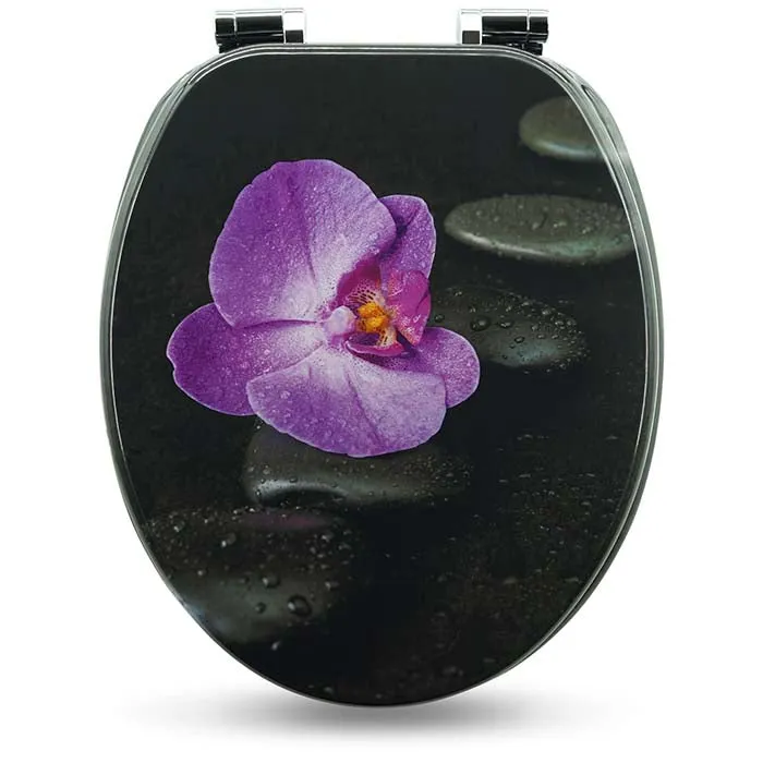 WC Sitz "Way Orchid" mit kleinen Schönheitsfehlern