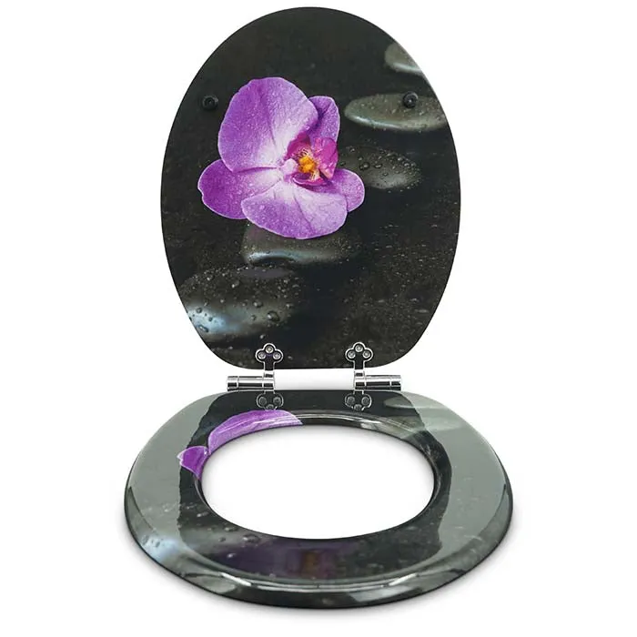 WC Sitz "Way Orchid" mit kleinen Schönheitsfehlern