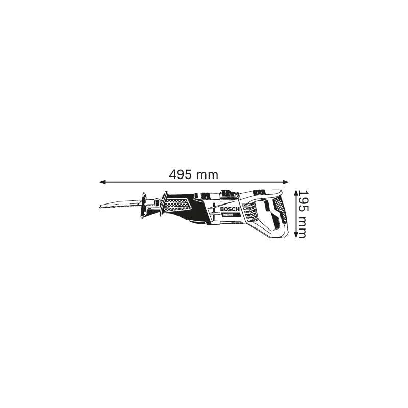 Certifié CE Scie sabre BOSCH pro GSA 1100 E 1100 W