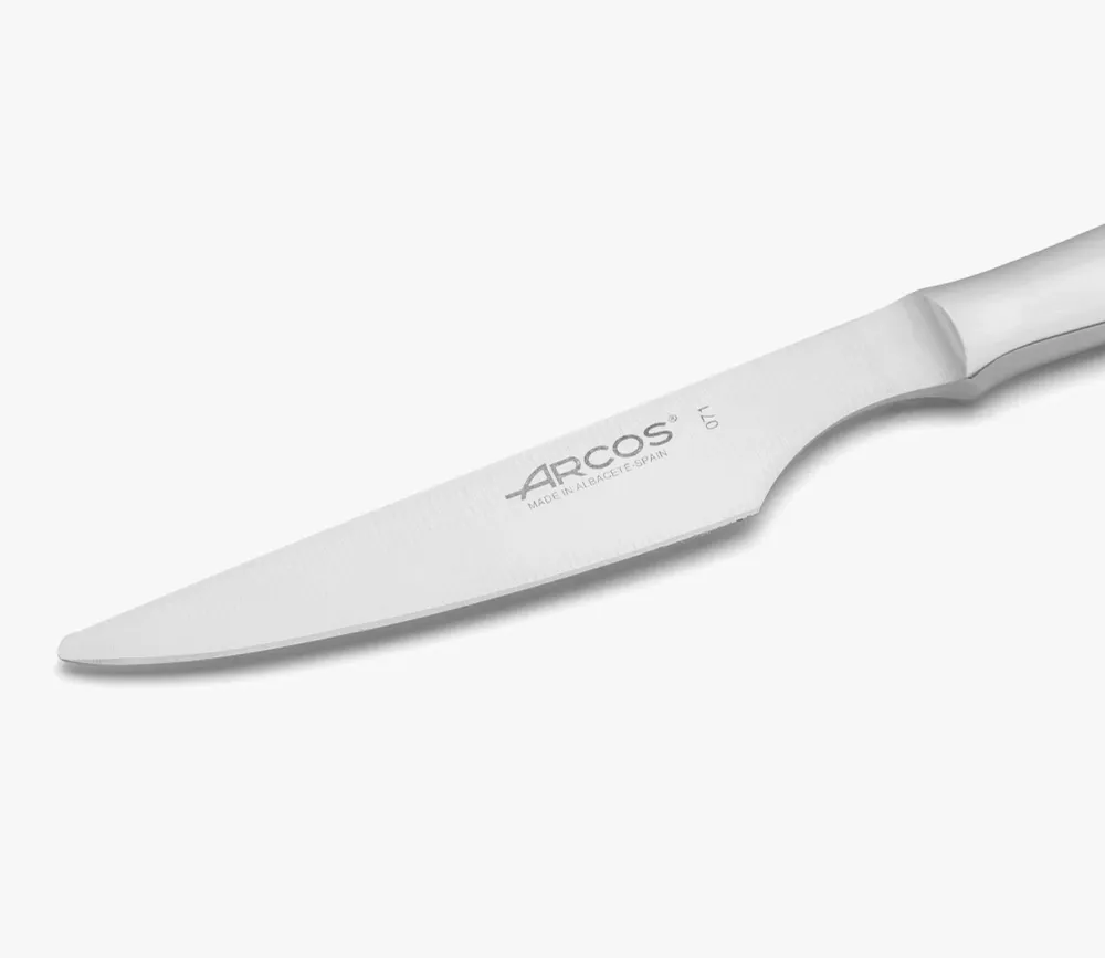 Coffret 6 couteaux à steak forgés acier inox lame lisse