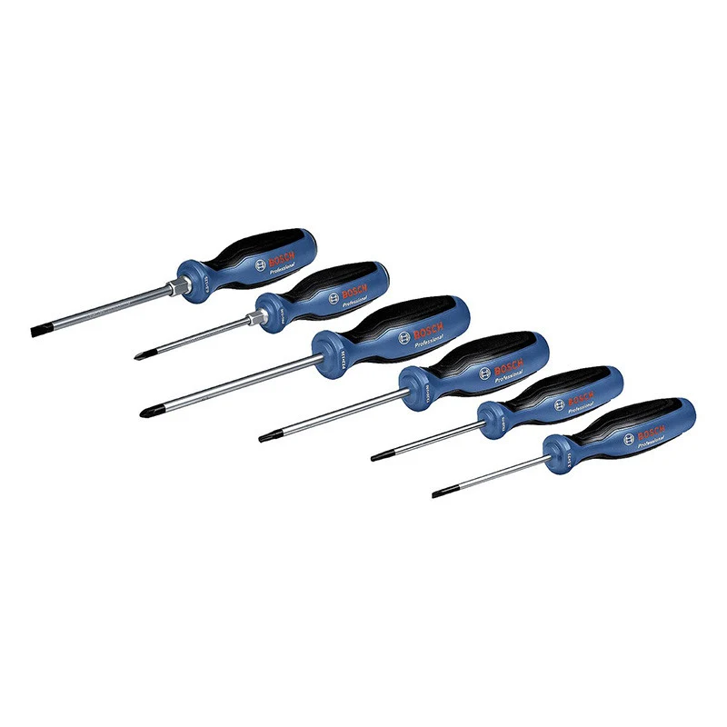 Pack 3 pinces BOSCH + 6 tournevis BOSCH Expert + L-BOXX