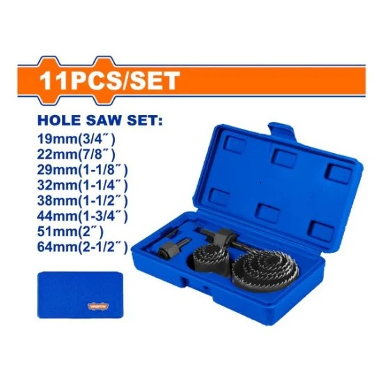 Scies Cloches - Coffret 11 pcs -