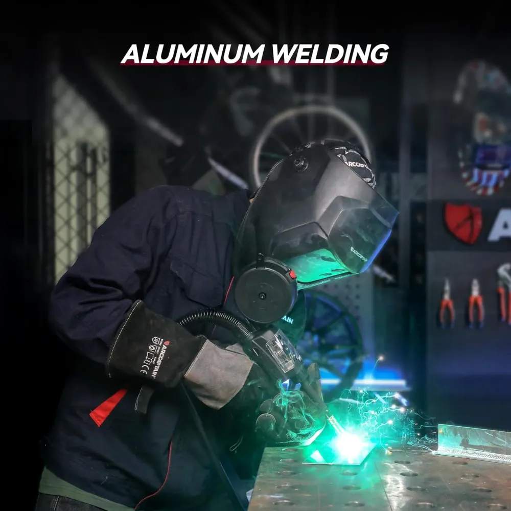 ARCCAPTAIN Spool Gun En alu Welding Euro Connection 5-Pin 10FT