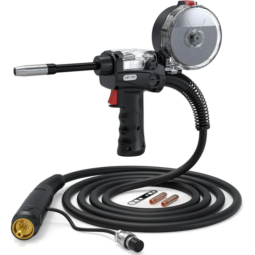 ARCCAPTAIN Spool Gun En alu Welding Euro Connection 5-Pin 10FT
