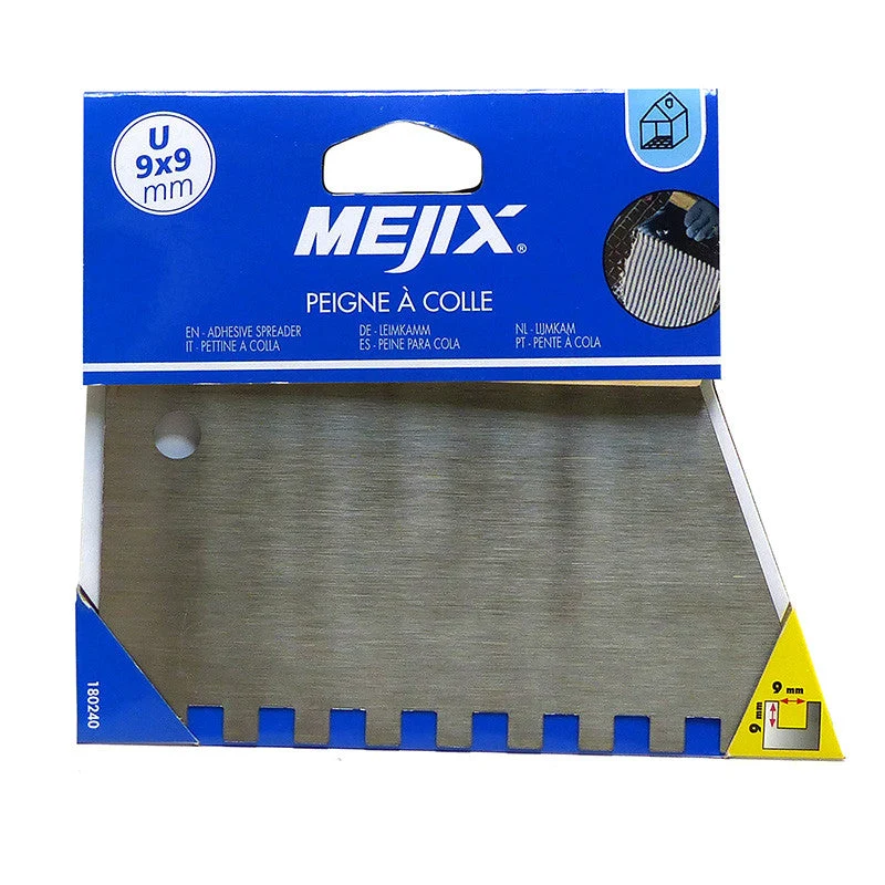 Perforateur Peigne à colle manche bois MEJIX 180232 - 220 mm U 9x9