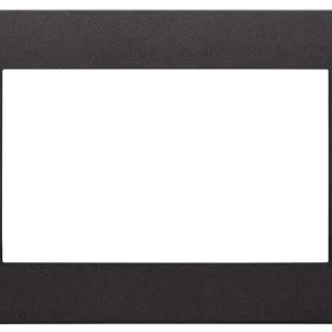 PLACCA 4 MODULI NERO VIMAR LINEA 30654.02