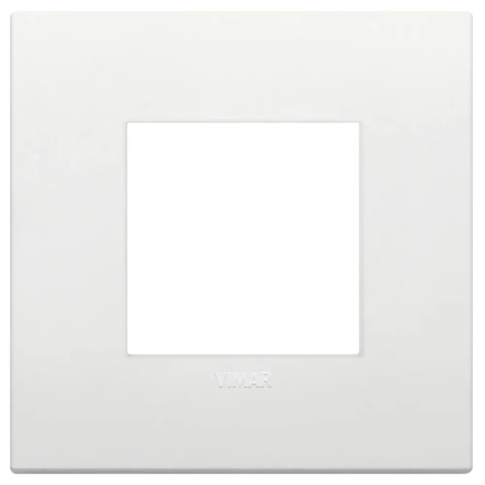 PLACCA VIMAR ARKE' 2 MODULI BIANCO 19642.74
