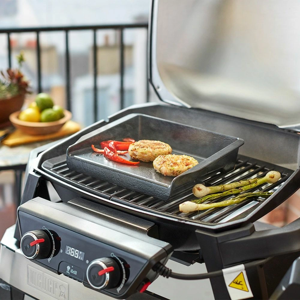 Plaque plancha pour barbecue électrique pulse 86 x 86 mm
