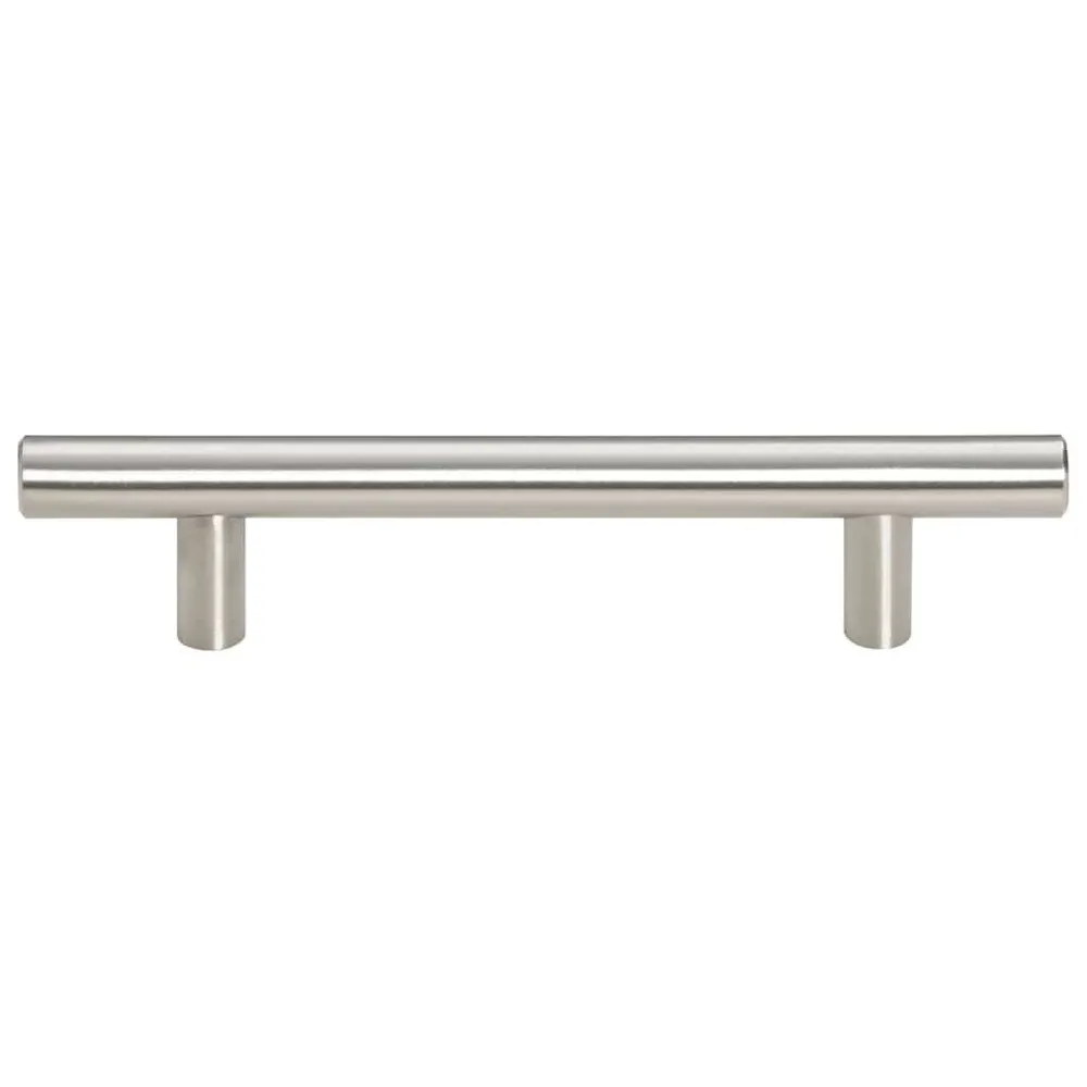 Haute Qualité Poignées d'armoire 10 pcs argenté 96 mm acier inoxydable