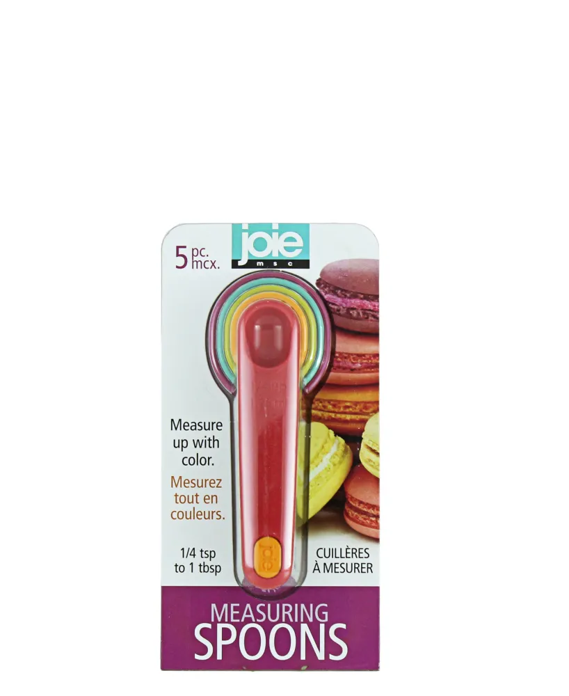 Joie 5 Piece Measuring Spoons - Polyvalent avec Garantie 2 Ans