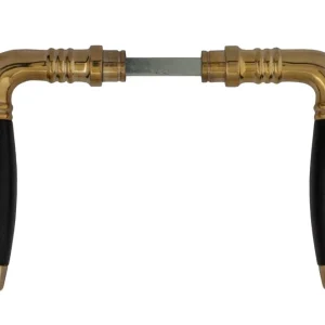 Pêne dormant Poignée de porte Albert Karlsson Nr. 798 en laiton - sans rosace