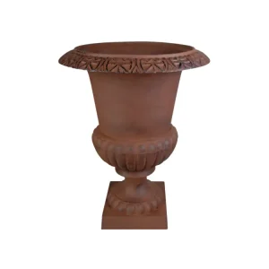 Vase français haut avec poignées - D 50 cm x H 66 cm avec Pack de 6