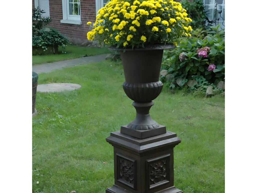 Vase français haut avec poignées - D 50 cm x H 66 cm avec Pack de 6