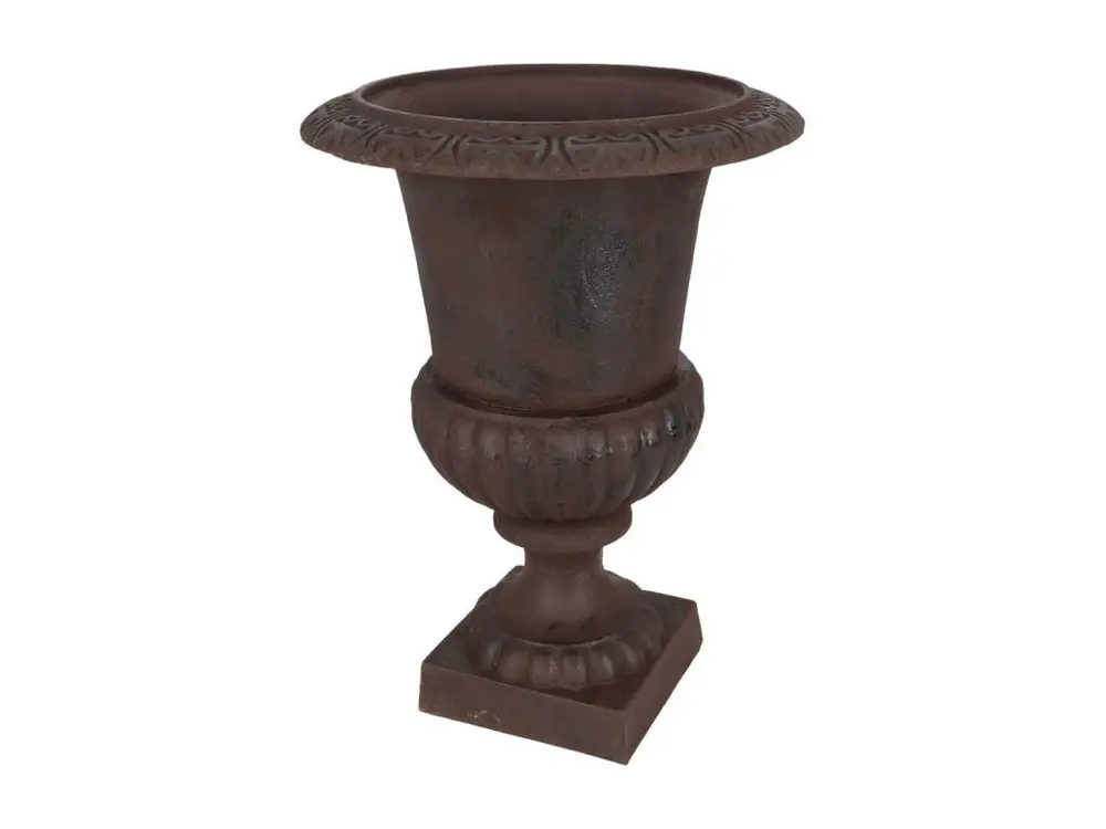 Vase français haut avec poignées - D 50 cm x H 66 cm avec Pack de 6