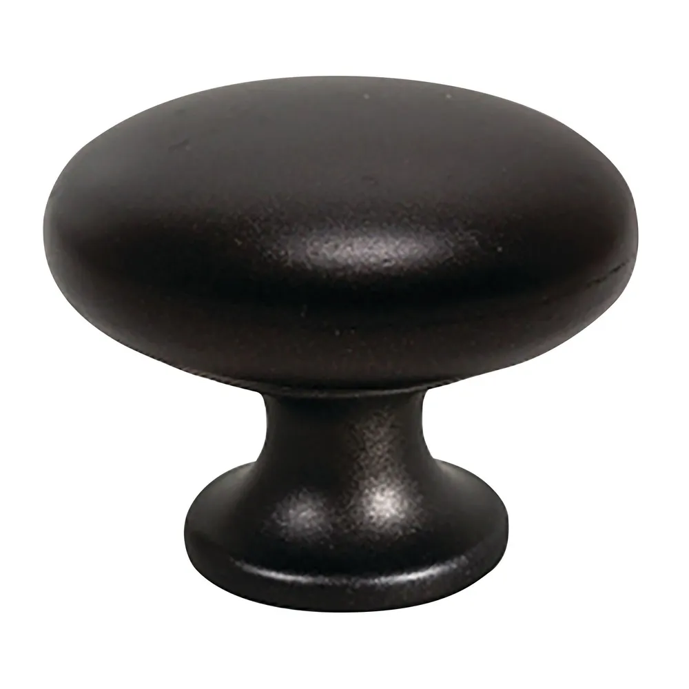 Bouton Duke zamak Nickelé brossé (pour charges jusqu'à 30kg)