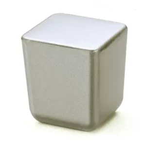 Bouton réduit 8151 zamak Nickelé brossé pour armoires et tiroirs