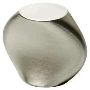 Inox A2 Bouton 807 zamak Nickelé satiné