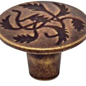 Inox A2 Bouton PROVENCE zamak Cuivre étain rustique