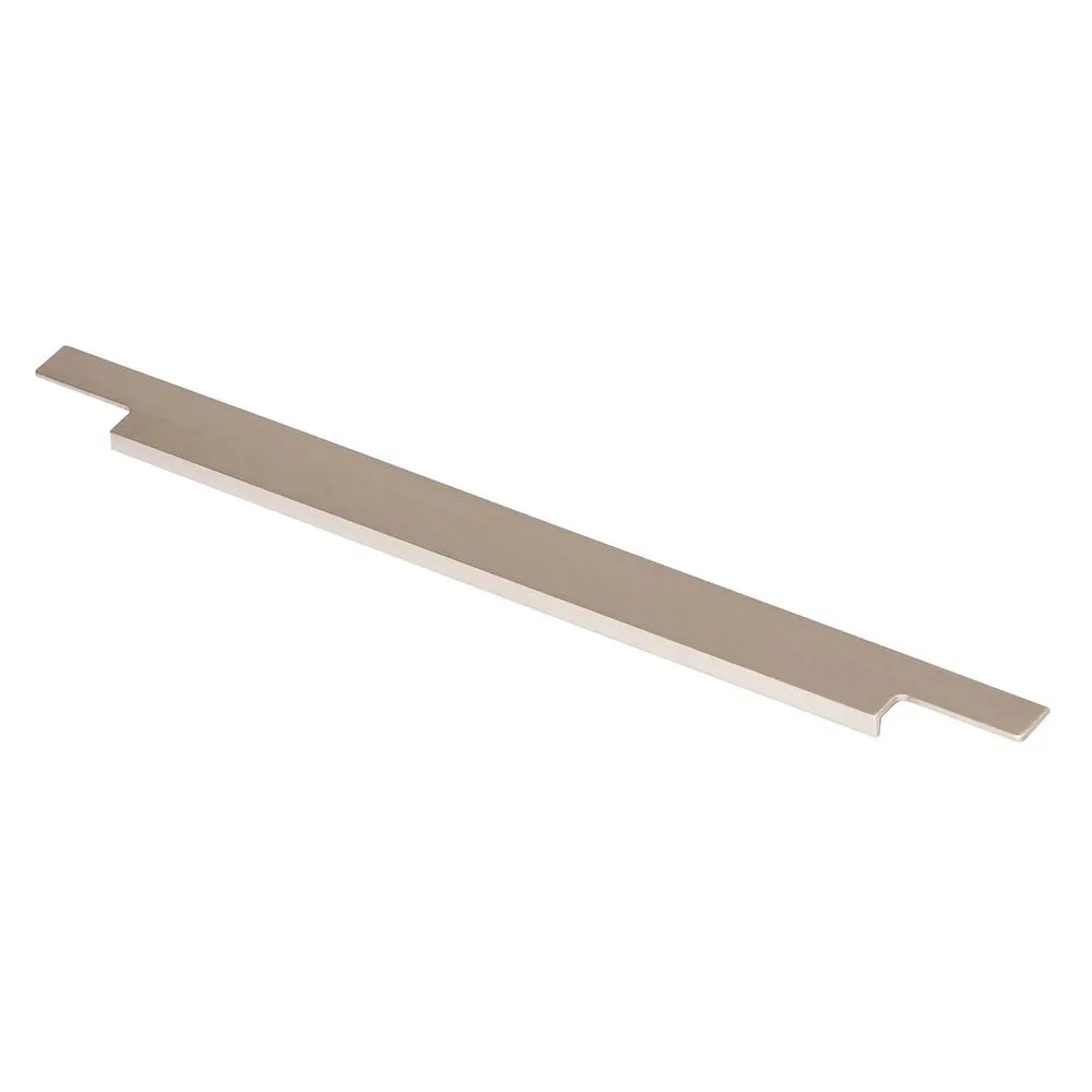Patte de fixation Poignée Profil 765 métal léger Inox anodisé brossé