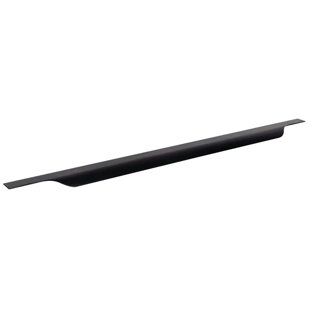 Poignée encastrable Poignée Profil 848 aluminium Noir mat anodisé brossé