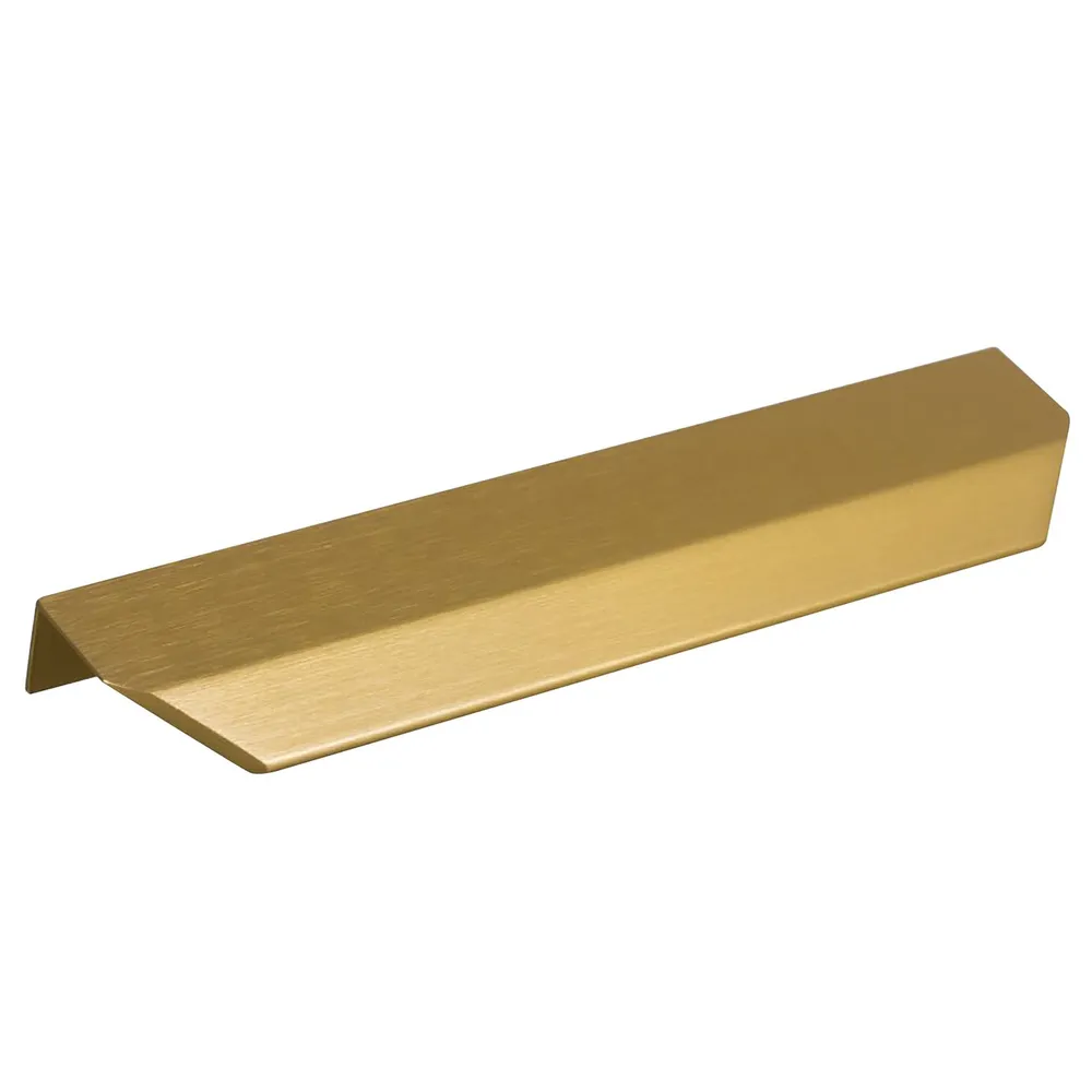 Poignée Profil VANN 0375 aluminium Laiton brossé pour cuisine équipée