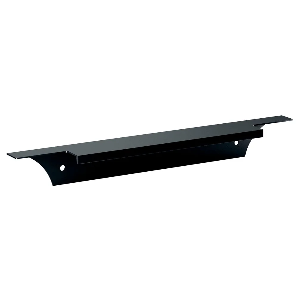 Équerre de fixation Poignée Profil 771 Aluminium Noir mat anodisé brossé