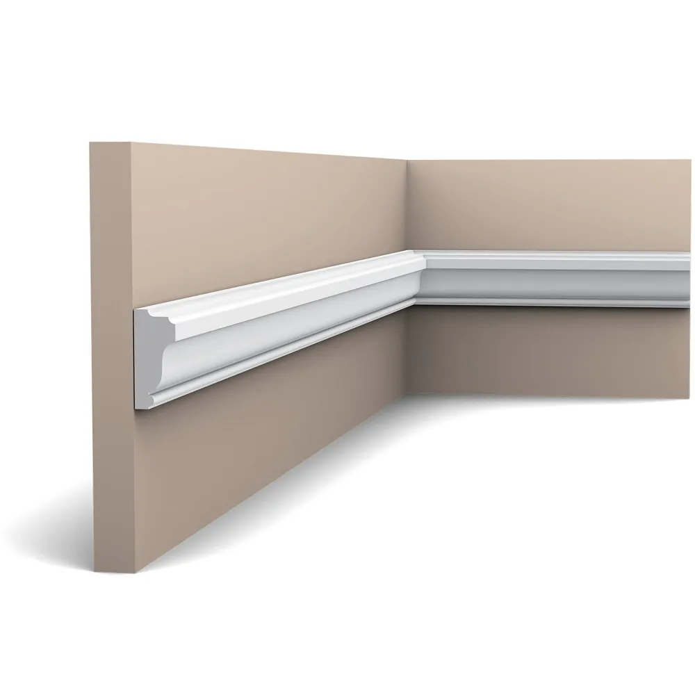 Haute Qualité Professionnelle Wandleiste PX117 weiß | 15 x 35 x 2000 mm