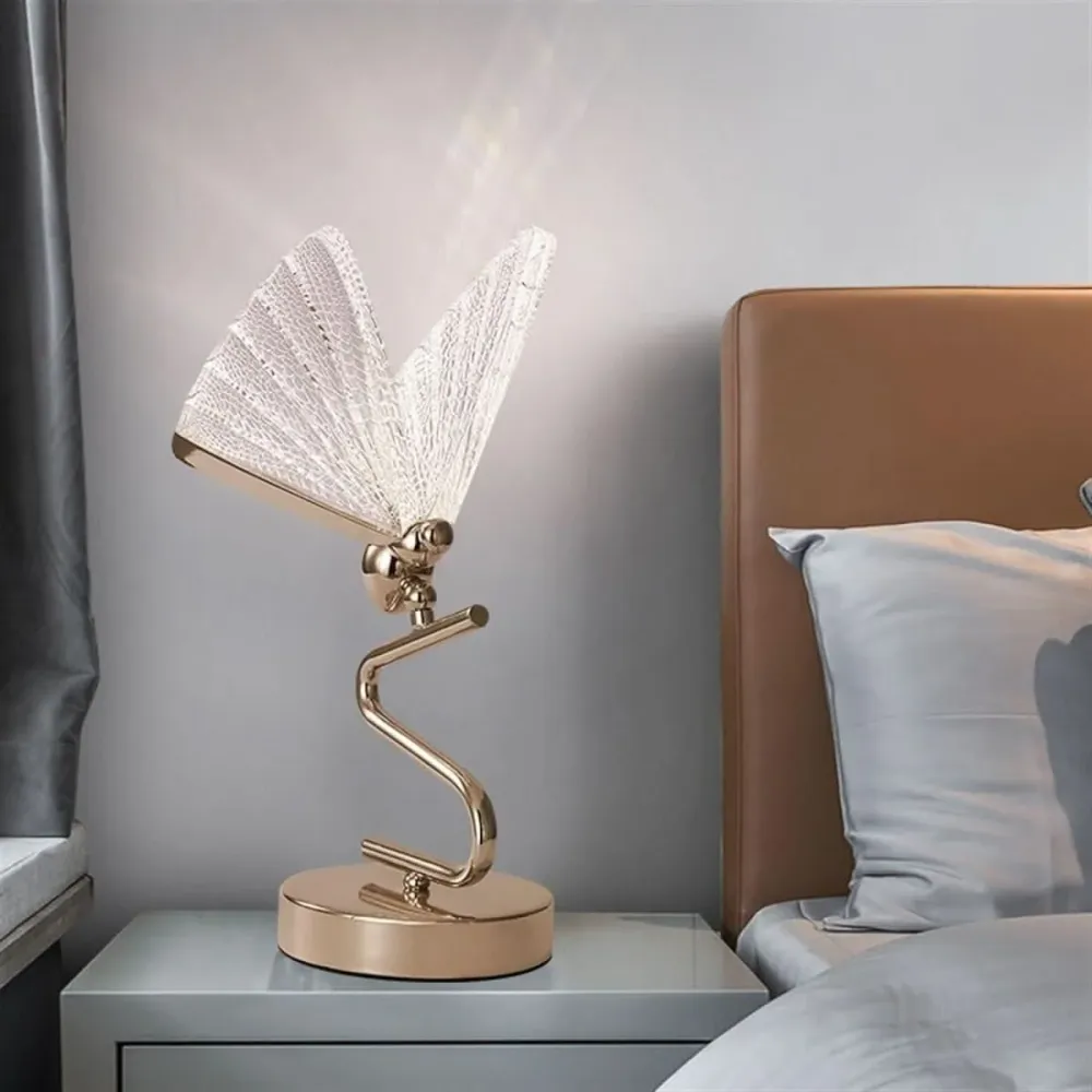 Lampe Art édit Papillon | Lueur Papillon avec câble de 2 mètres