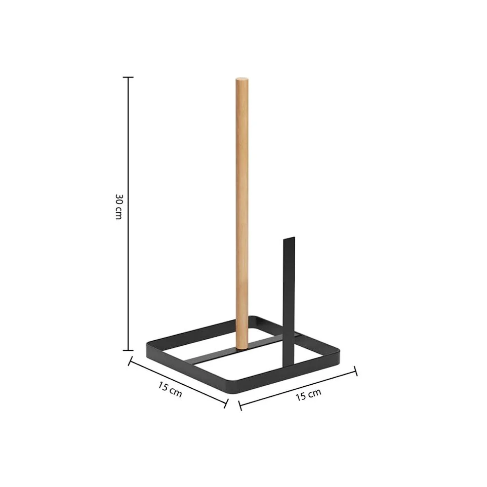 Haute Qualité Five Paper Towel Holder Noir jais