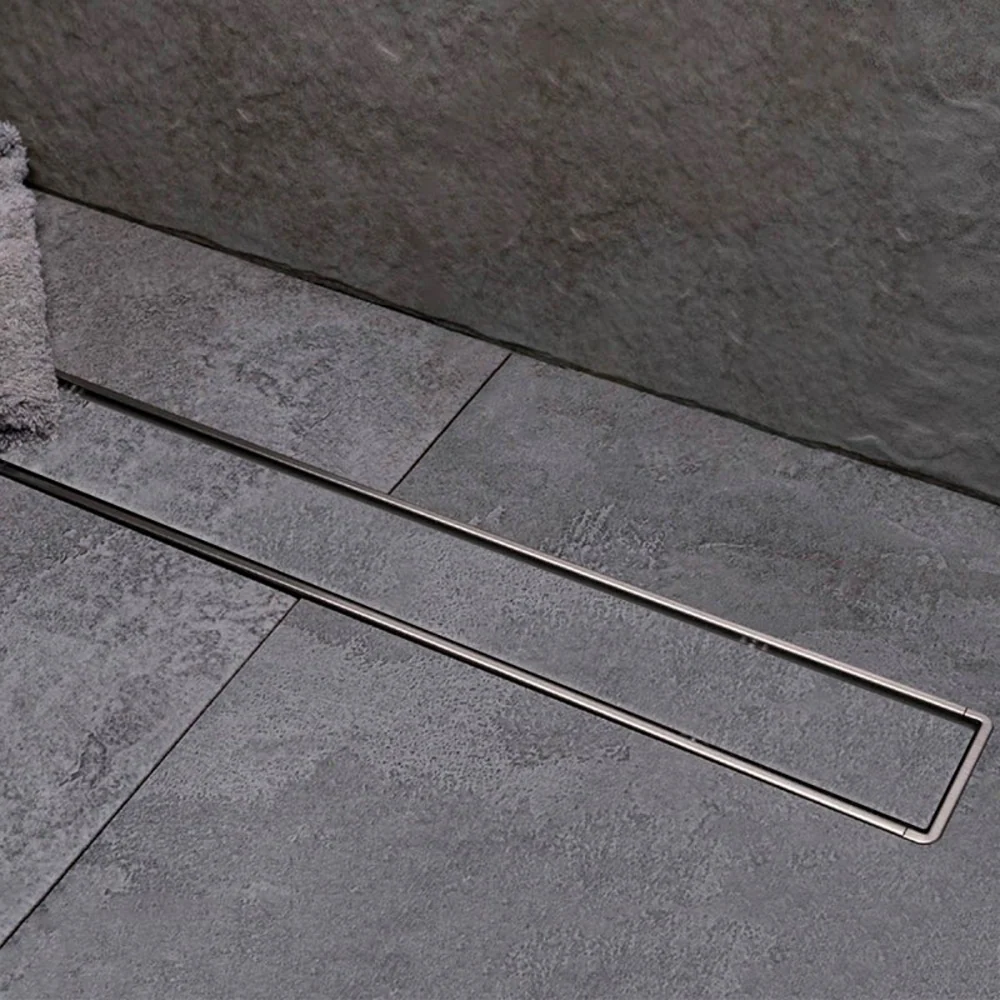 Canaletta Per Doccia Con Porta Piastrella Cm 55 - Guaina 1 M² 30 cm de long