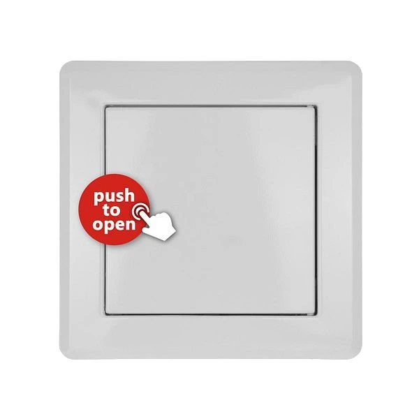HKW porte d'entrée QUATTRO PUSH blanc 9003 magasiner à bas prix