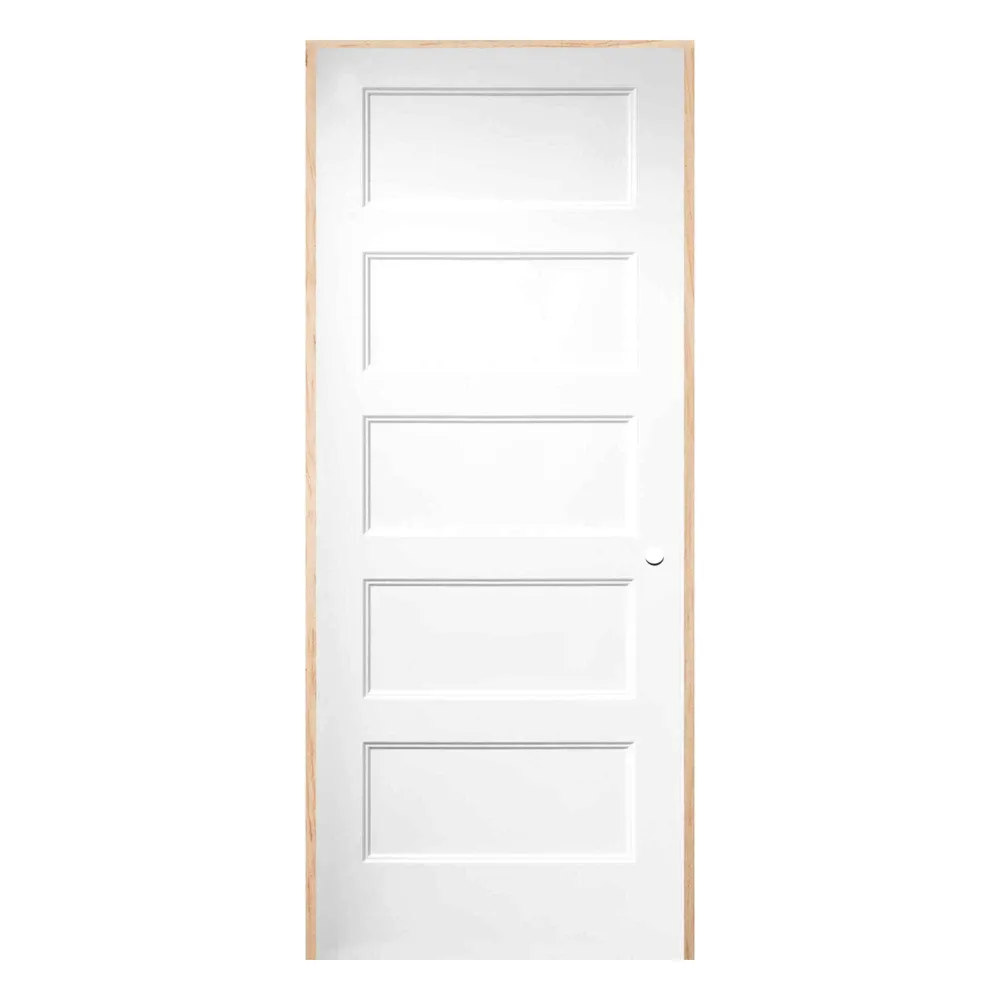 Porte prémontée d’intérieur Conmore à ouverture à gauche en tirant et cadre de 4-9/16", 30"