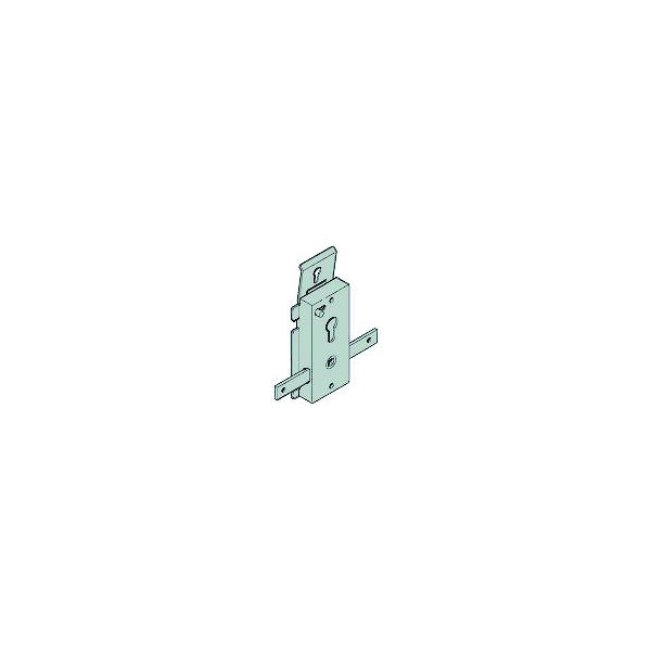 Serrure pour porte de garage basculante / sectionnelle - réversible - TUBAUTO