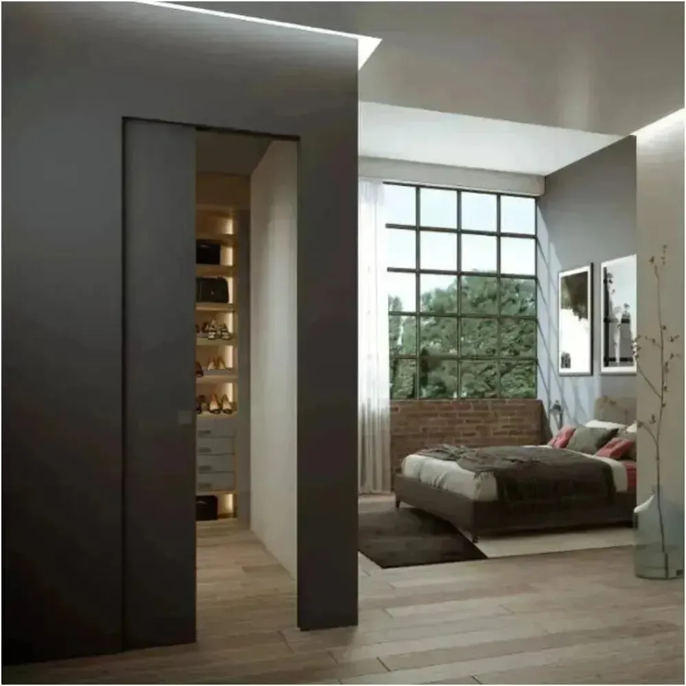 Contre chassis galandage pour portes coulissantes encastrée 1P 900/2100/105 SCIRIGNO -Made ITALY-