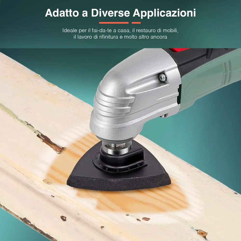 Prise programmable WiFi Utensile Multifunzione Di Precisione Con 9 Accessori 230v - 50 Hz 300w