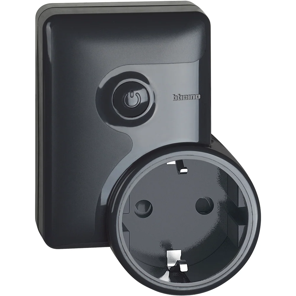PRESA PLUG&PLAY CONNESSA DE BASE GERMANIA 110-230VAC 16A BTICINO 4141PC