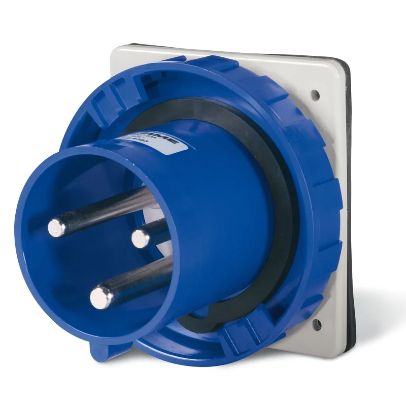 Boîtier d'encastrement pour prise PRESA PER APPARECCHI DA INCASSO SCAME OPTIMA 125A 2P+T 200-250V IP66/IP67 246.12593