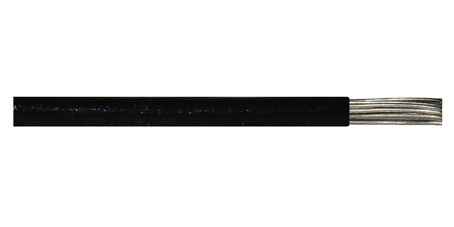 Alpha Wire 3071YL 22 AWG 105C 7/30 Stranding 600V PVC Insulation Yellow Hook Up Wire D'exception Cable