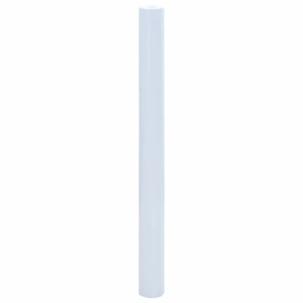 Film de fenêtre statique dépoli blanc diaphane 45x1000cm PVC