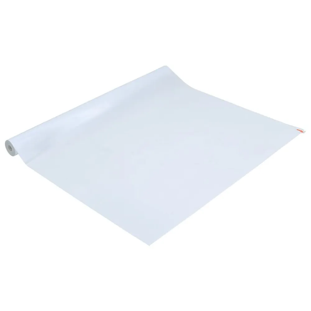 Film de fenêtre statique dépoli blanc diaphane 45x1000cm PVC