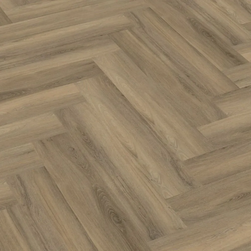 Floorlife Yup Herringbone Paddington Light Brun Dryback PVC