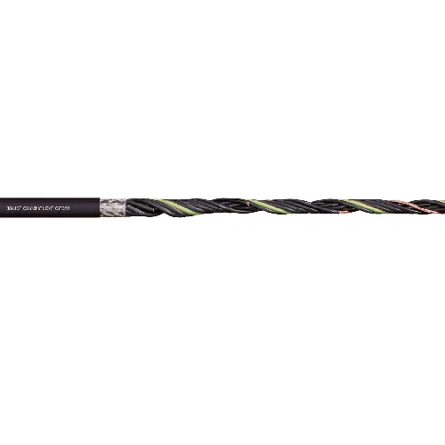 Igus CF891-07-25 18 AWG 25C Stranded Bare Effet cuivre Shield TC Braid PUR 600V Chainflex CF891 Control Cable