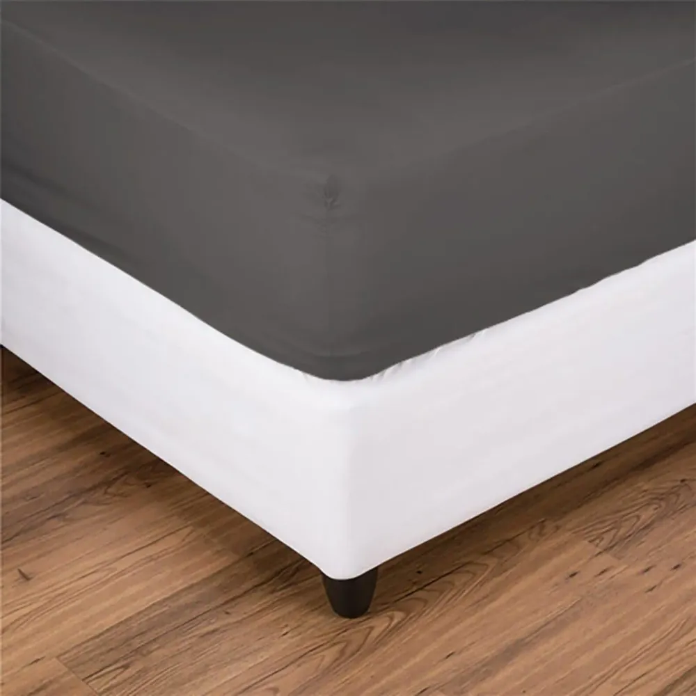 Nautica Jersey Drap-housse, Anthracite, 100x200 cm avec grille de protection
