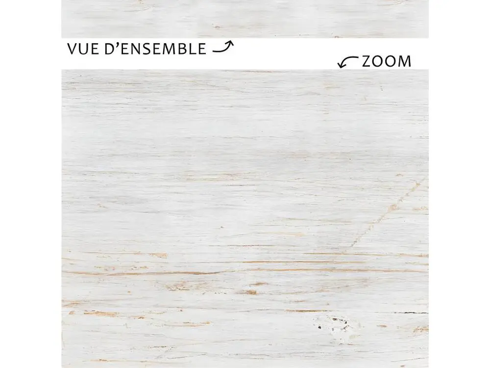 Plinthe PVC lot de 25 L200xH. 8cm - Bois Cérusé - VINYLE